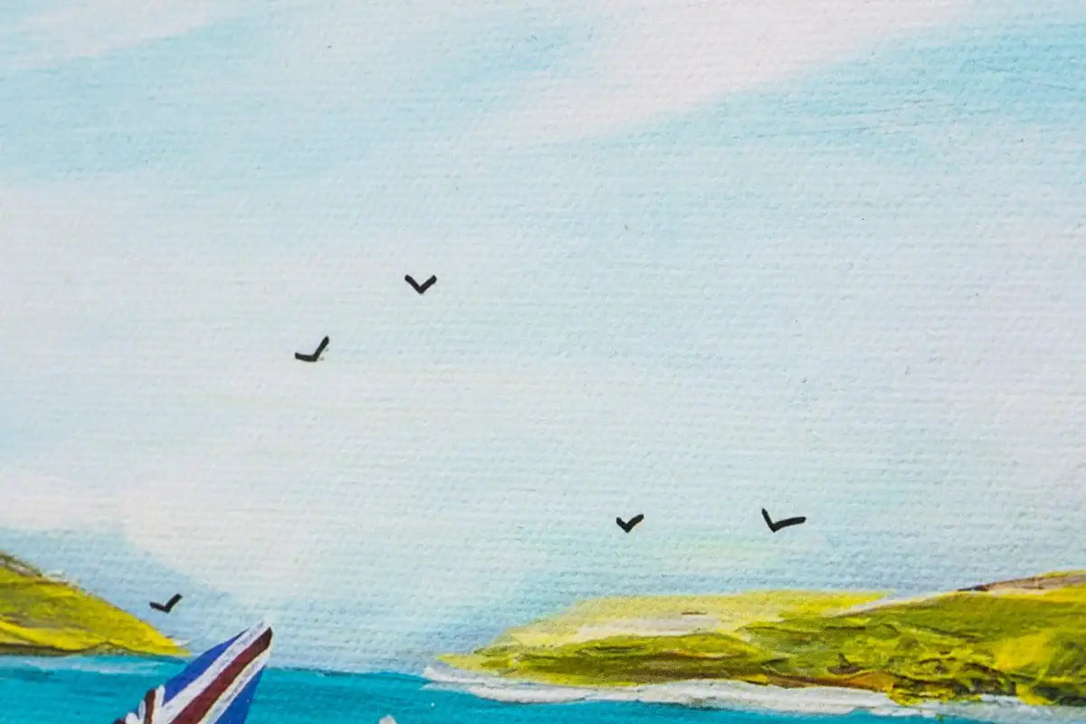 A Royal Regatta - Boutique Edition - SOLD by artist Rozanne Bell - Wyecliffe Galleries