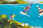 A Royal Regatta - Boutique Edition - SOLD by artist Rozanne Bell - Wyecliffe Galleries