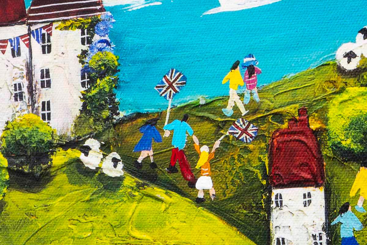 A Royal Regatta - Boutique Edition - SOLD by artist Rozanne Bell - Wyecliffe Galleries