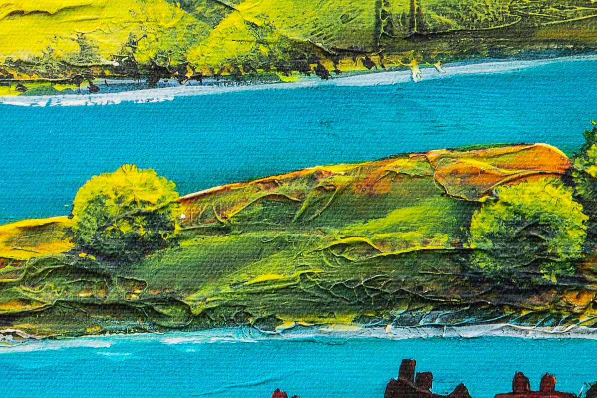 A Royal Regatta - Boutique Edition - SOLD by artist Rozanne Bell - Wyecliffe Galleries