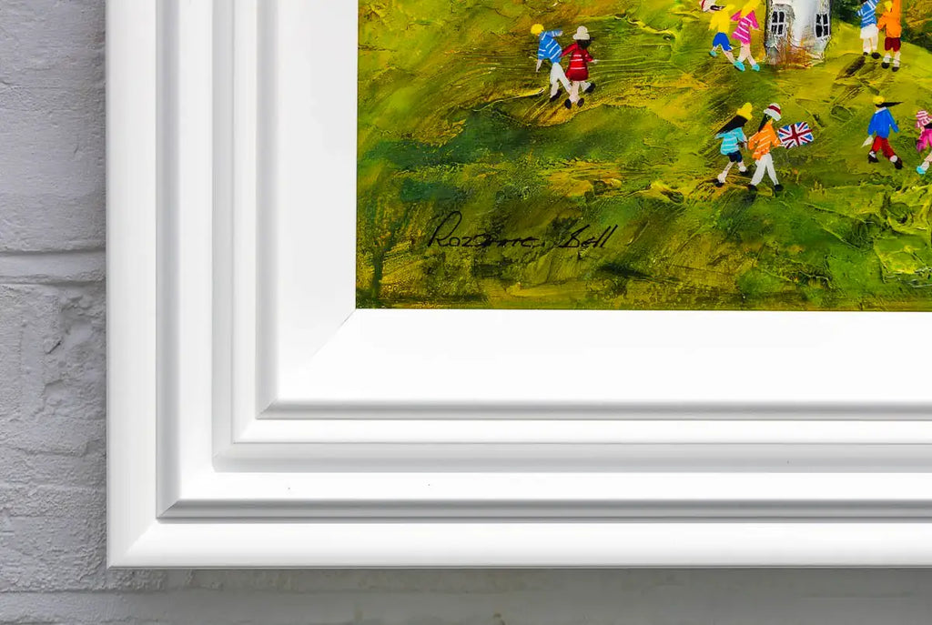 A Royal Regatta - Original - SOLD by artist Rozanne Bell - Wyecliffe Galleries