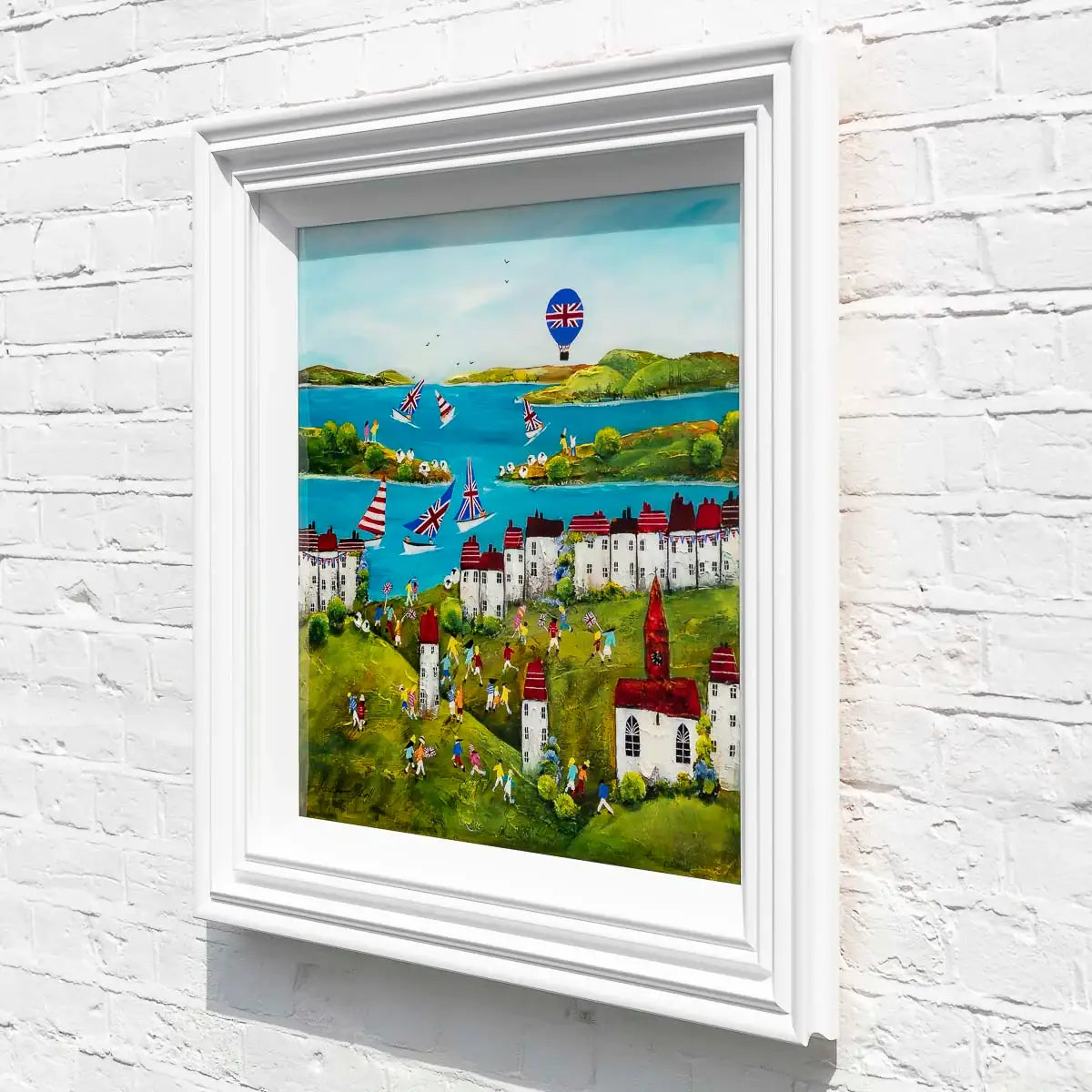 A Royal Regatta - Original - SOLD by artist Rozanne Bell - Wyecliffe Galleries