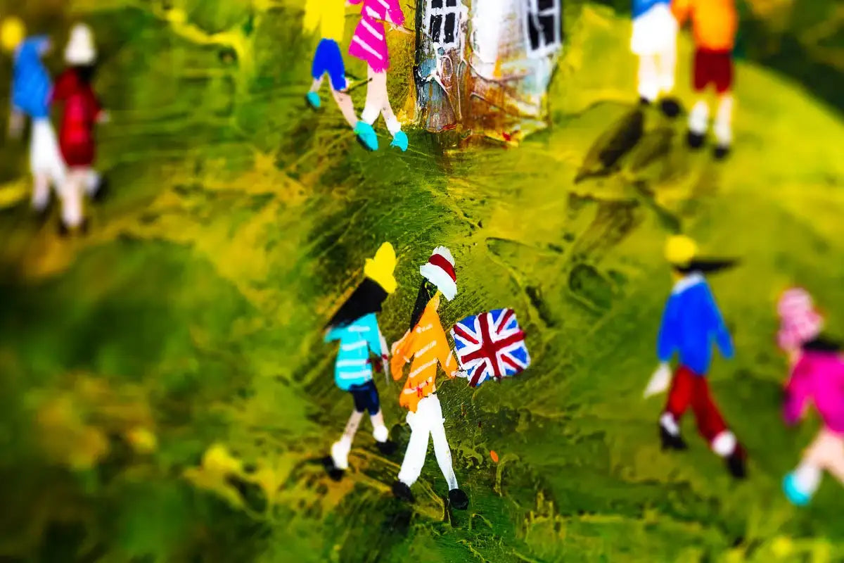 A Royal Regatta - Original - SOLD by artist Rozanne Bell - Wyecliffe Galleries