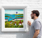 A Royal Regatta - Original - SOLD by artist Rozanne Bell - Wyecliffe Galleries