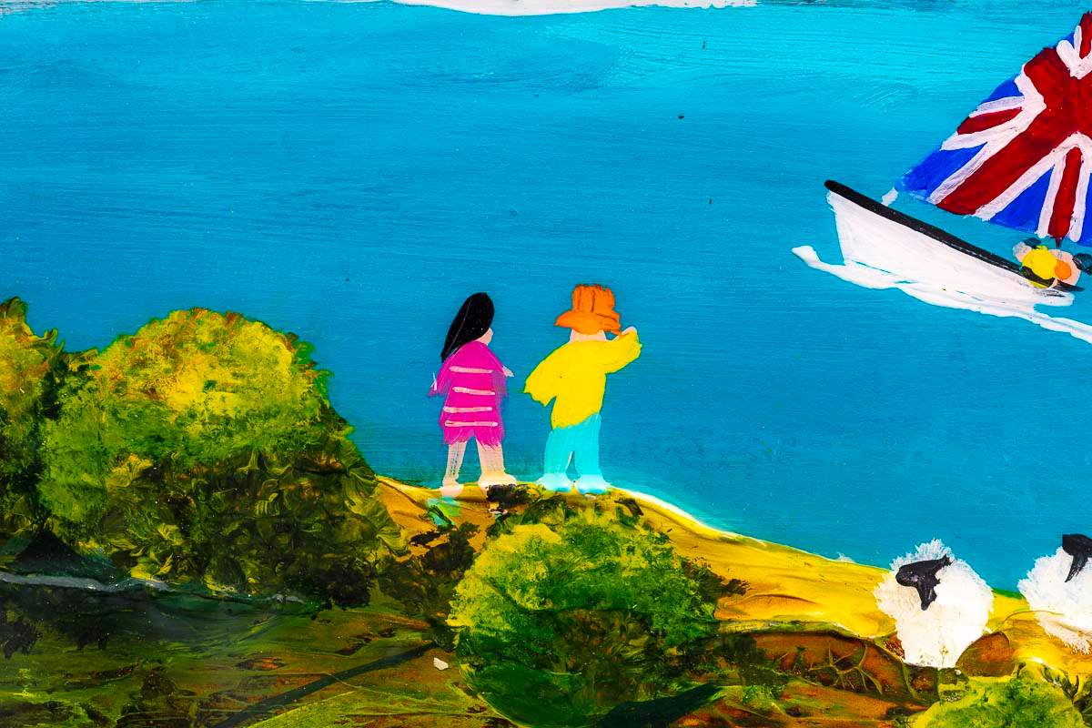 A Royal Regatta - Original - SOLD by artist Rozanne Bell - Wyecliffe Galleries