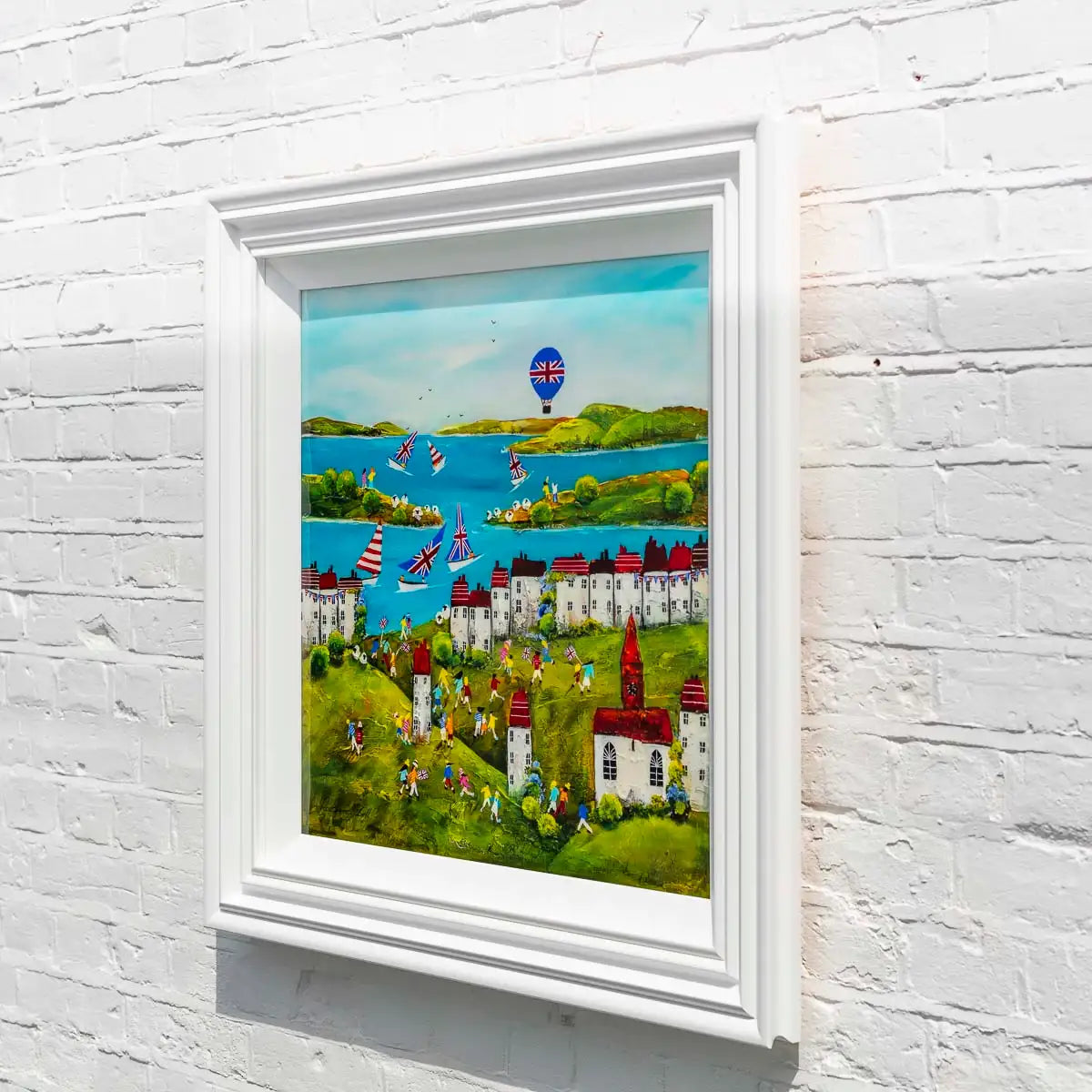 A Royal Regatta - Original - SOLD by artist Rozanne Bell - Wyecliffe Galleries