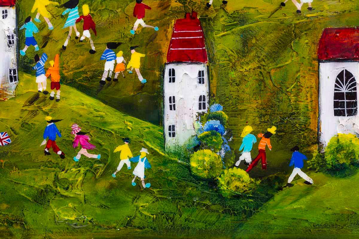 A Royal Regatta - Original - SOLD by artist Rozanne Bell - Wyecliffe Galleries