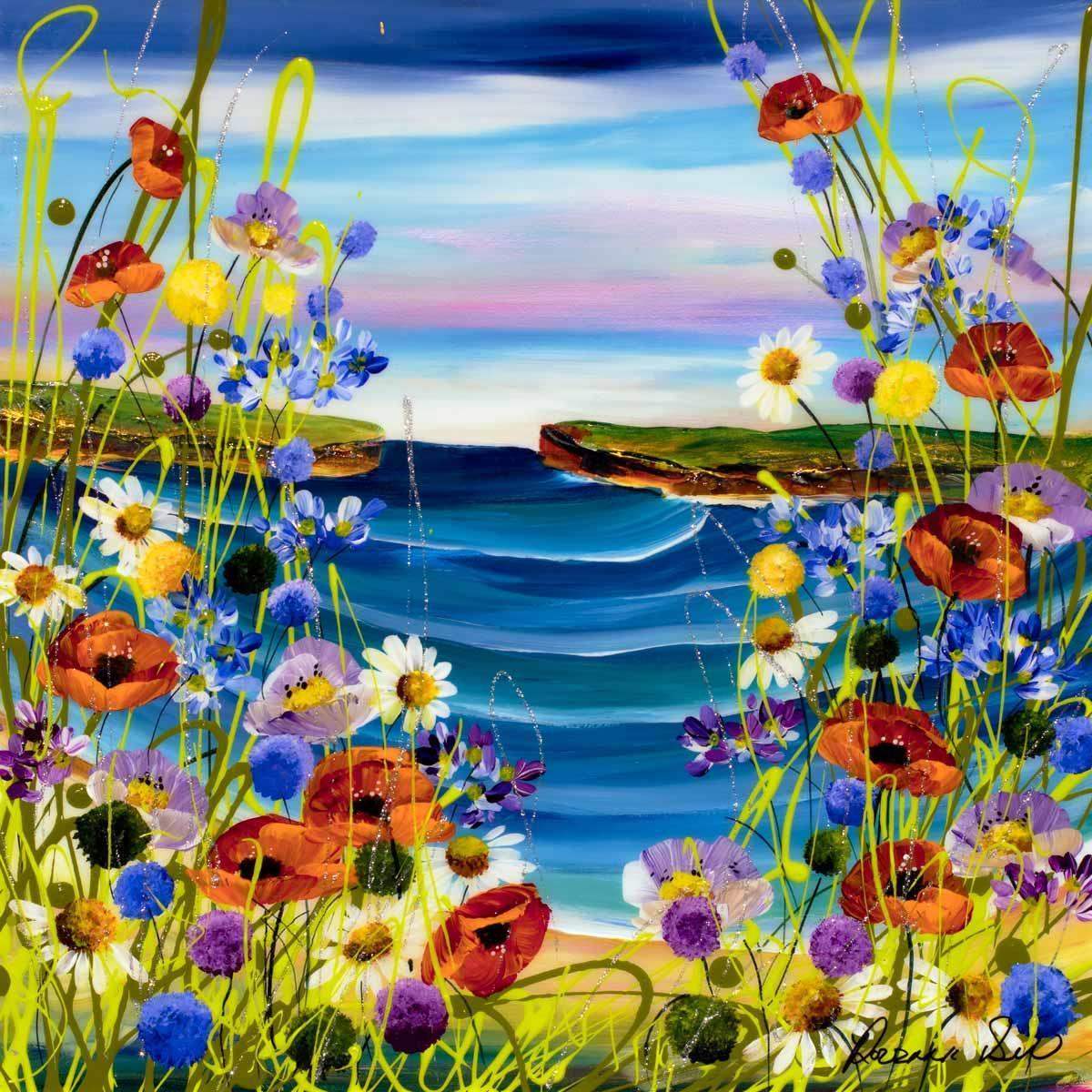 A Stunning Day - Original - SOLD by artist Rozanne Bell - Wyecliffe Galleries