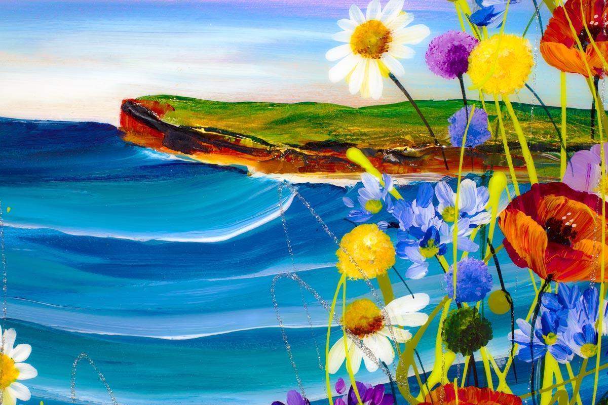 A Stunning Day - Original - SOLD by artist Rozanne Bell - Wyecliffe Galleries