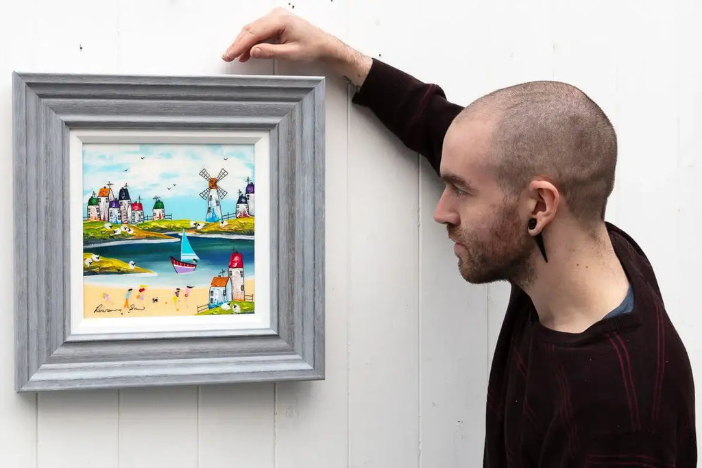 A Sunny Day Out - Original - SOLD by artist Rozanne Bell - Wyecliffe Galleries