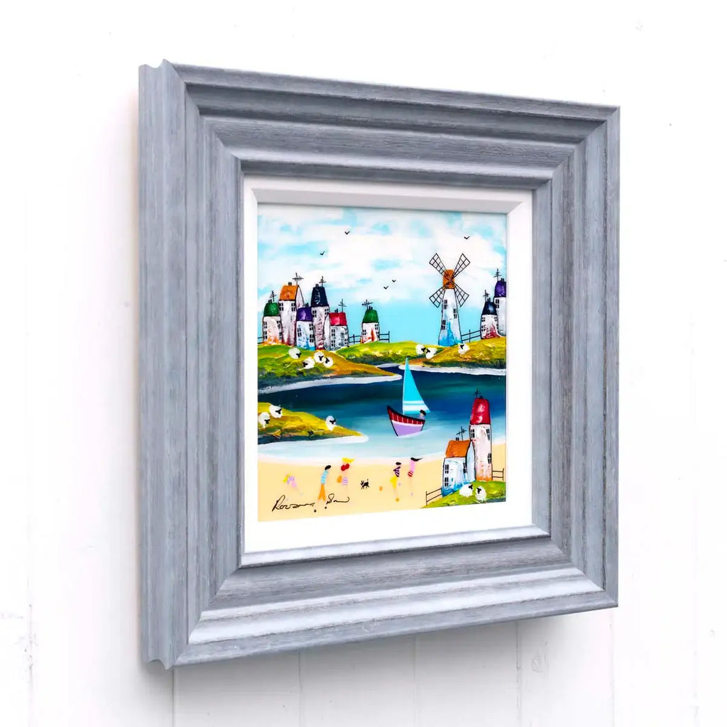 A Sunny Day Out - Original - SOLD by artist Rozanne Bell - Wyecliffe Galleries