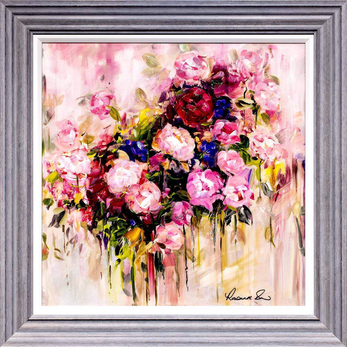 A Touch of Purple - Original - SOLD by artist Rozanne Bell - Wyecliffe Galleries