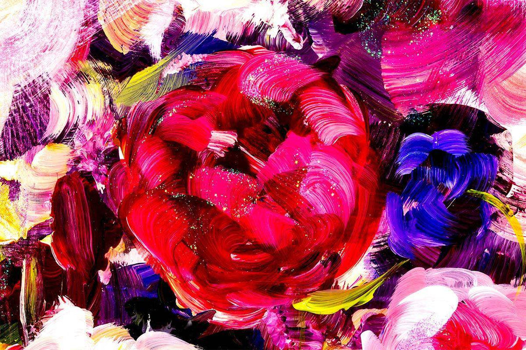 A Touch of Purple - Original - SOLD by artist Rozanne Bell - Wyecliffe Galleries