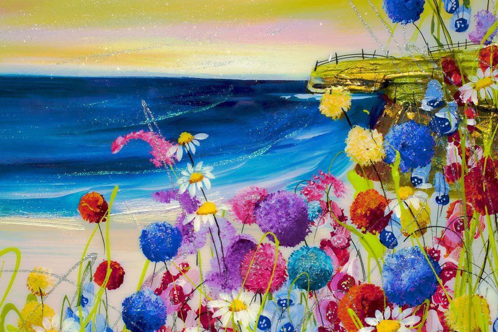 A View From The Dunes - SOLD by artist Rozanne Bell - Wyecliffe Galleries