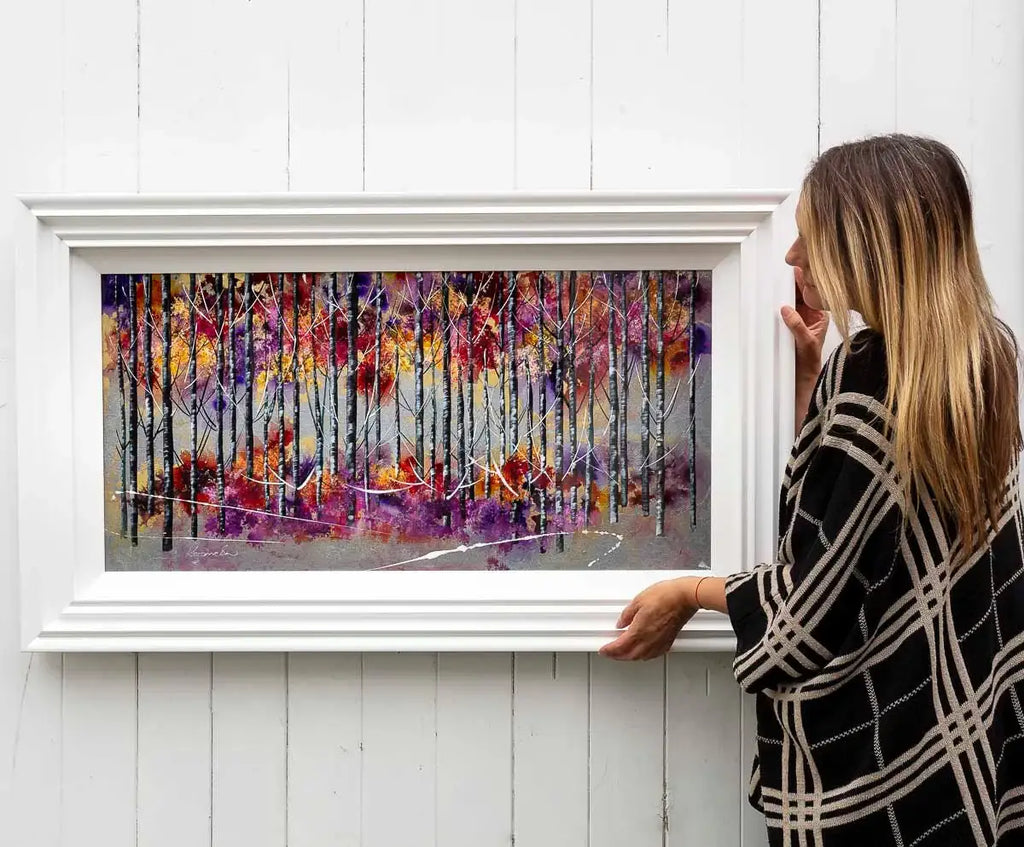 A Woodland Fantasy - Original - SOLD by artist Rozanne Bell - Wyecliffe Galleries