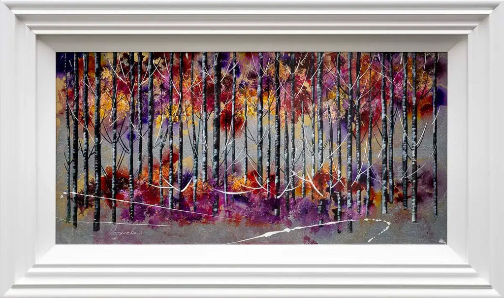 A Woodland Fantasy - Original - SOLD by artist Rozanne Bell - Wyecliffe Galleries