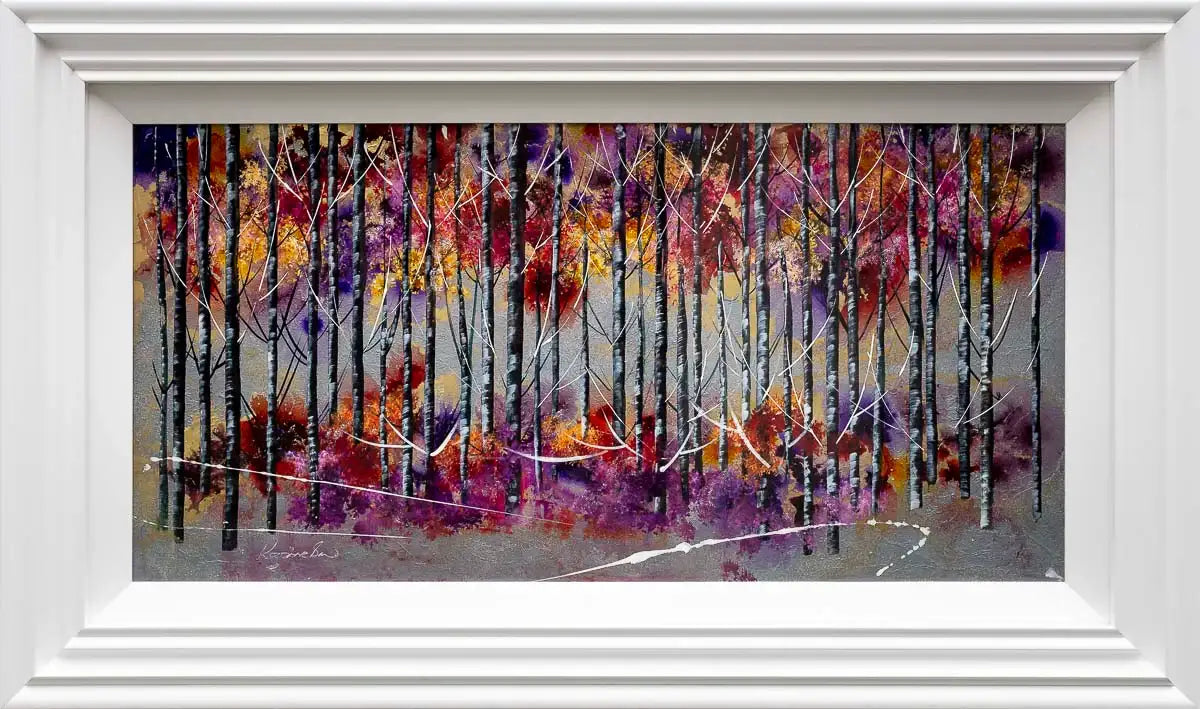 A Woodland Fantasy - Original - SOLD by artist Rozanne Bell - Wyecliffe Galleries