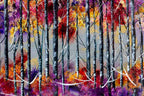 A Woodland Fantasy - Original - SOLD by artist Rozanne Bell - Wyecliffe Galleries