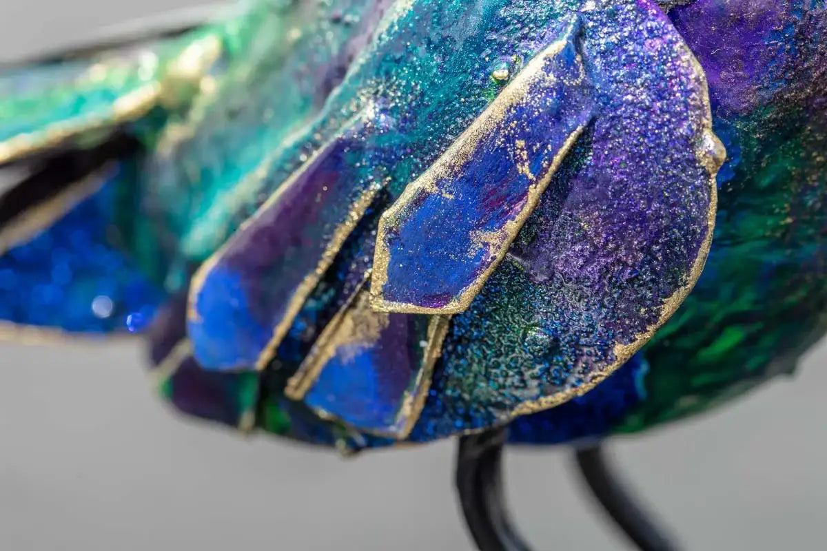 Admiral - Original Sculpture - SOLD by artist Rozanne Bell - Wyecliffe Galleries