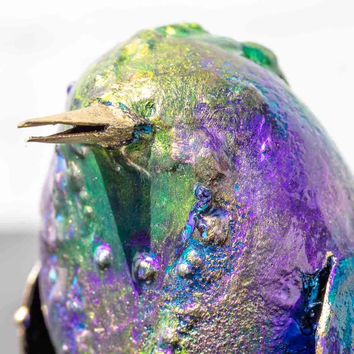 Admiral - Original Sculpture - SOLD by artist Rozanne Bell - Wyecliffe Galleries