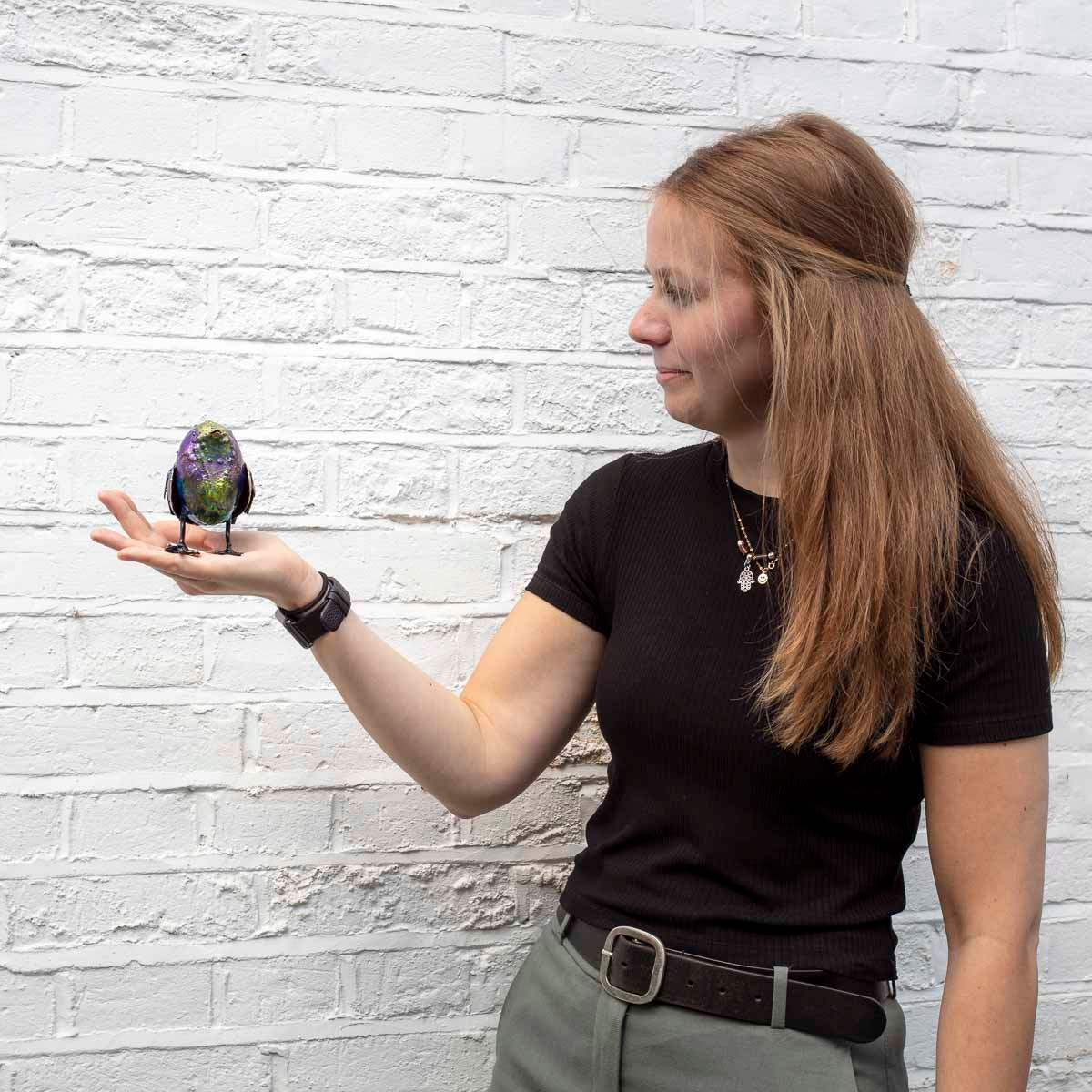 Admiral - Original Sculpture - SOLD by artist Rozanne Bell - Wyecliffe Galleries