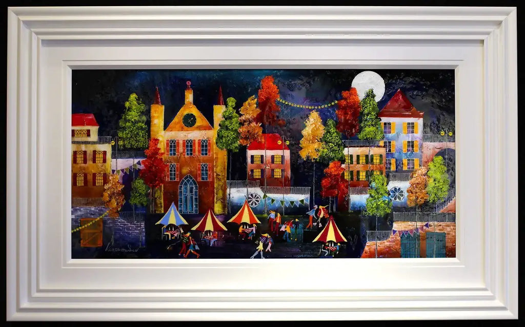 Al Fresco II - SOLD by artist Rozanne Bell - Wyecliffe Galleries