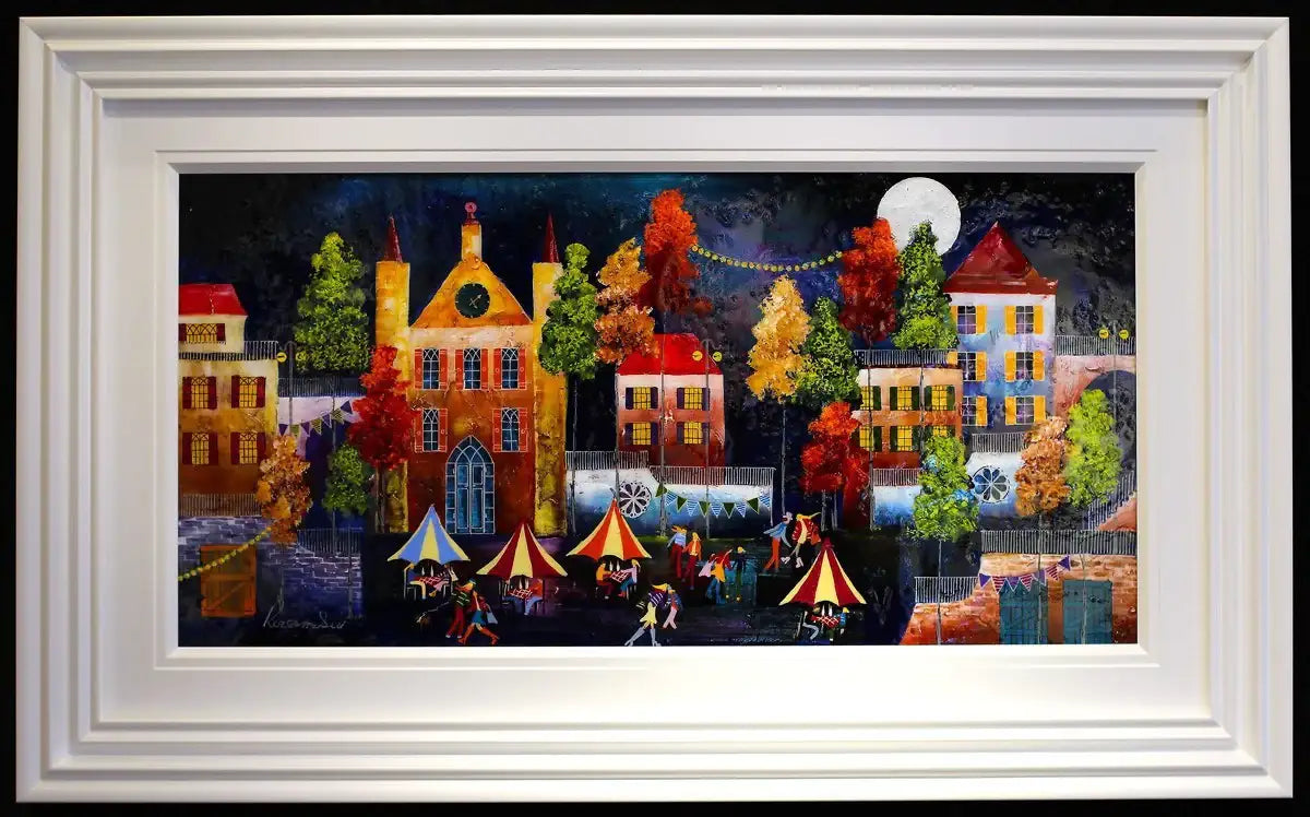 Al Fresco II - SOLD by artist Rozanne Bell - Wyecliffe Galleries