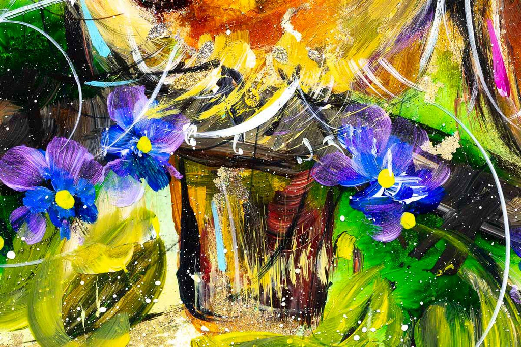 All Eyes on You - Original - SOLD by artist Rozanne Bell - Wyecliffe Galleries