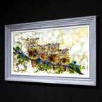 All Eyes on You - Original - SOLD by artist Rozanne Bell - Wyecliffe Galleries