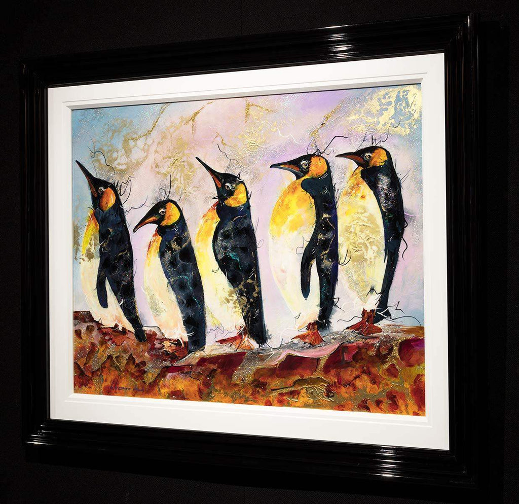 All Together Now - Original - SOLD by artist Rozanne Bell - Wyecliffe Galleries