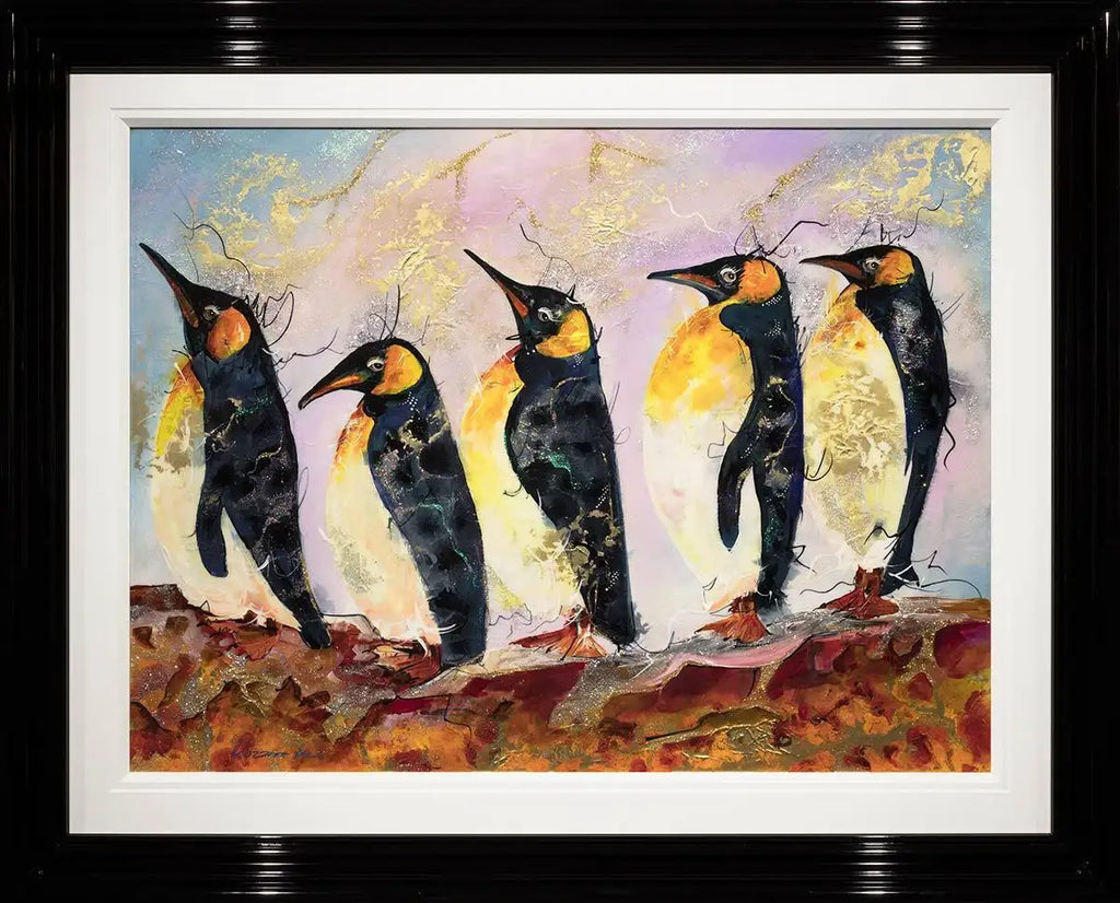 All Together Now - Original - SOLD by artist Rozanne Bell - Wyecliffe Galleries