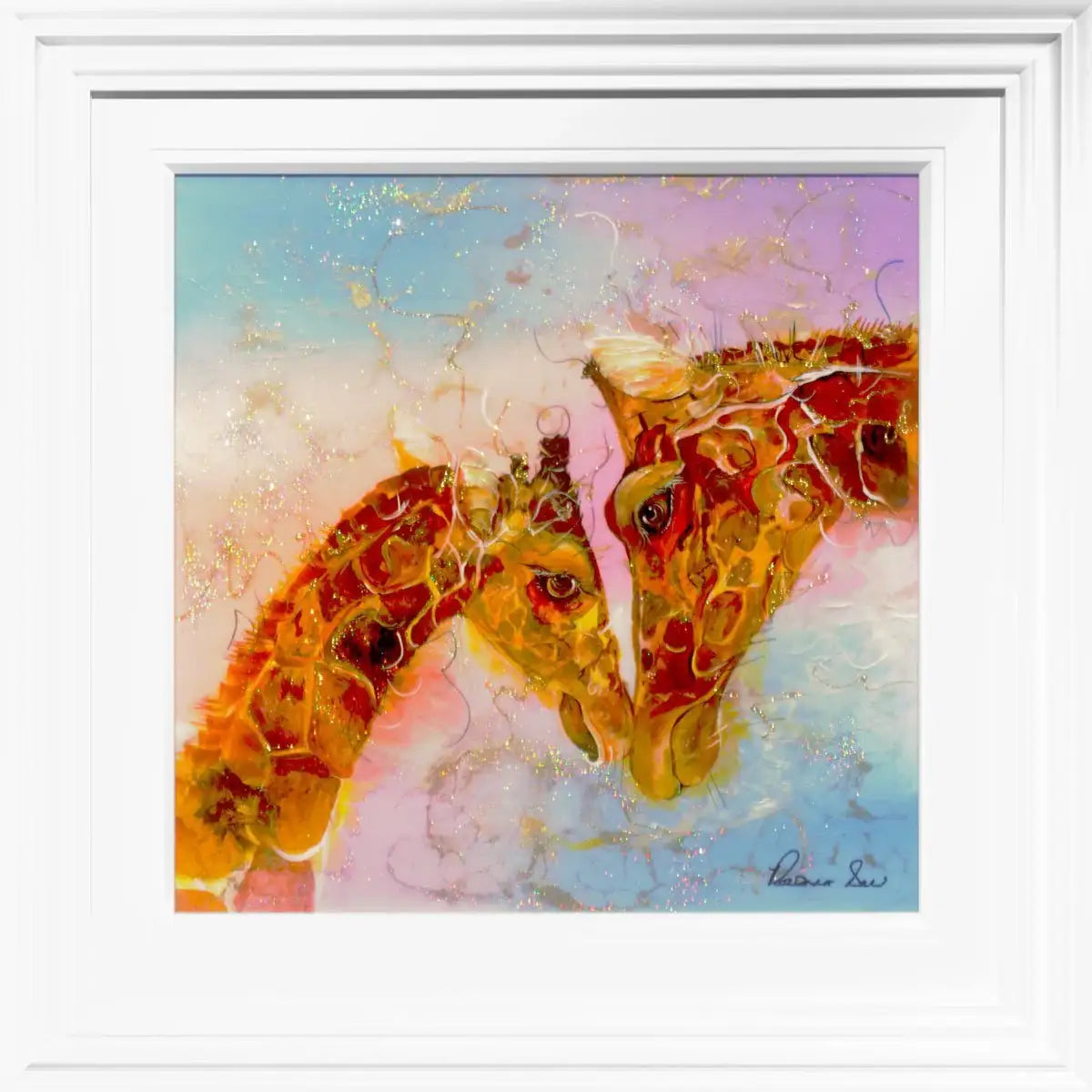 Almost As Tall As You - Original - SOLD by artist Rozanne Bell - Wyecliffe Galleries