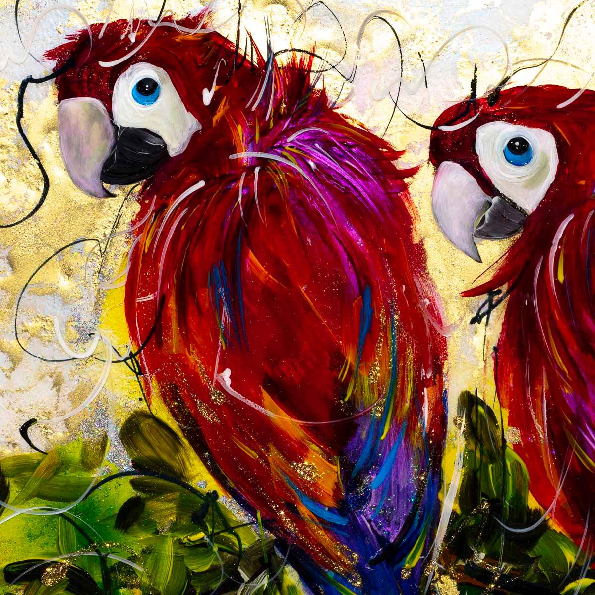 Always Listening - Original by artist Rozanne Bell - Wyecliffe Galleries