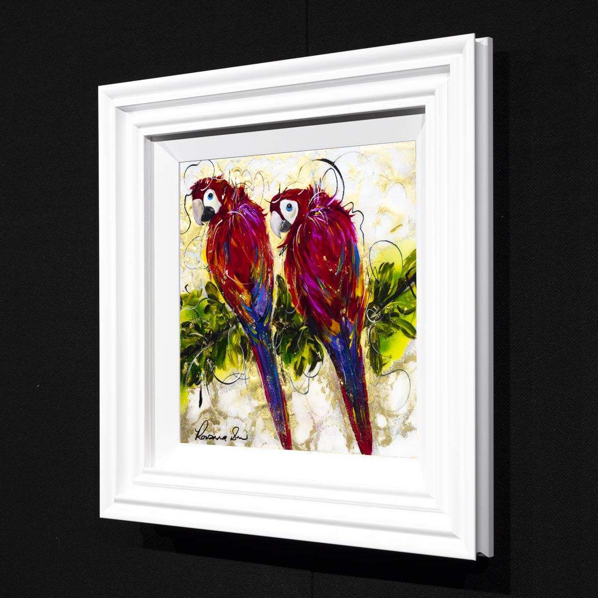 Always Listening - Original by artist Rozanne Bell - Wyecliffe Galleries