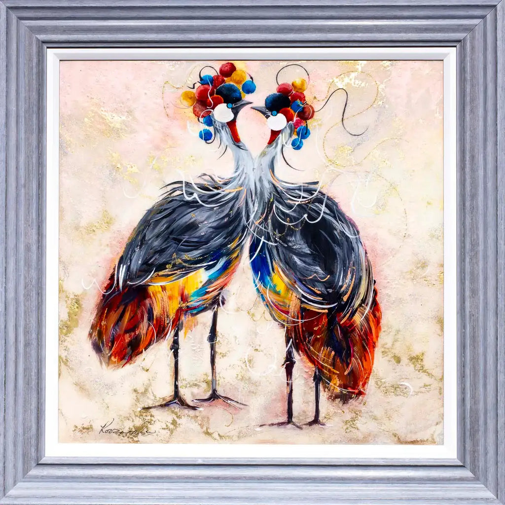 Always Together - Original - SOLD by artist Rozanne Bell - Wyecliffe Galleries