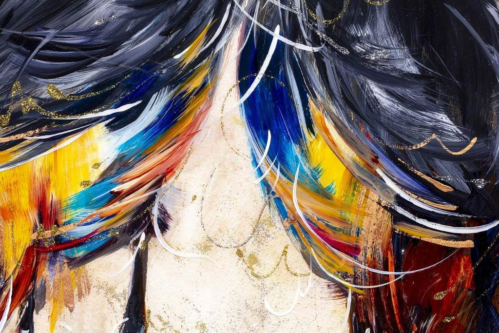 Always Together - Original - SOLD by artist Rozanne Bell - Wyecliffe Galleries