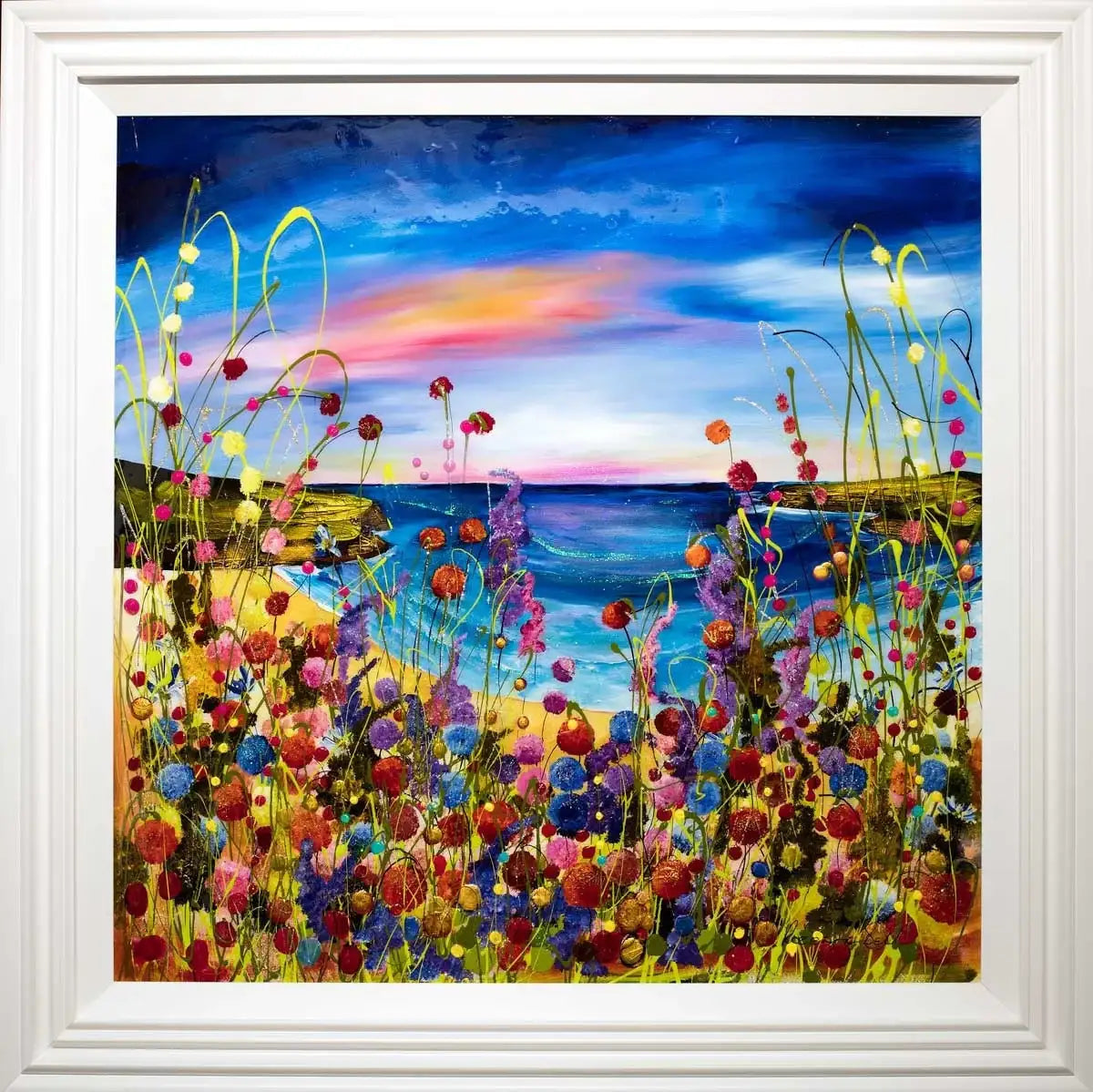 An Idyllic Day - Original - SOLD by artist Rozanne Bell - Wyecliffe Galleries