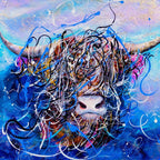 Angus - SOLD by artist Rozanne Bell - Wyecliffe Galleries