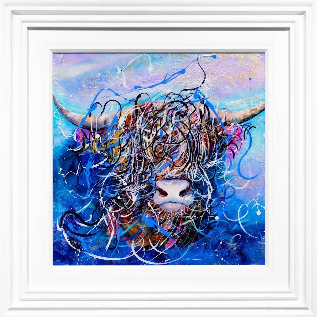 Angus - SOLD by artist Rozanne Bell - Wyecliffe Galleries