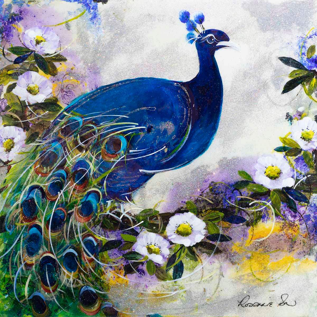 Aria - Original - SOLD by artist Rozanne Bell - Wyecliffe Galleries