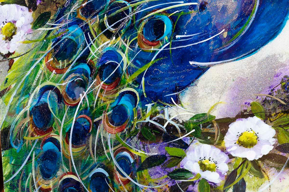 Aria - Original - SOLD by artist Rozanne Bell - Wyecliffe Galleries