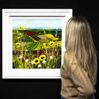 Array of Colours - Original - SOLD by artist Rozanne Bell - Wyecliffe Galleries