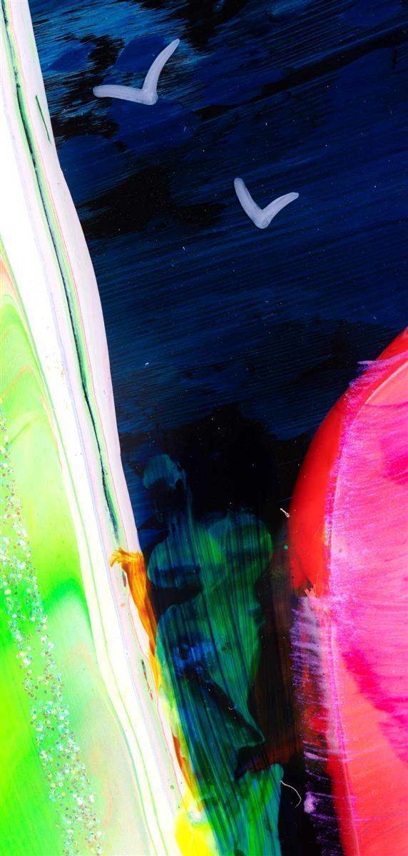 At The Finish Line - Original - SOLD by artist Rozanne Bell - Wyecliffe Galleries