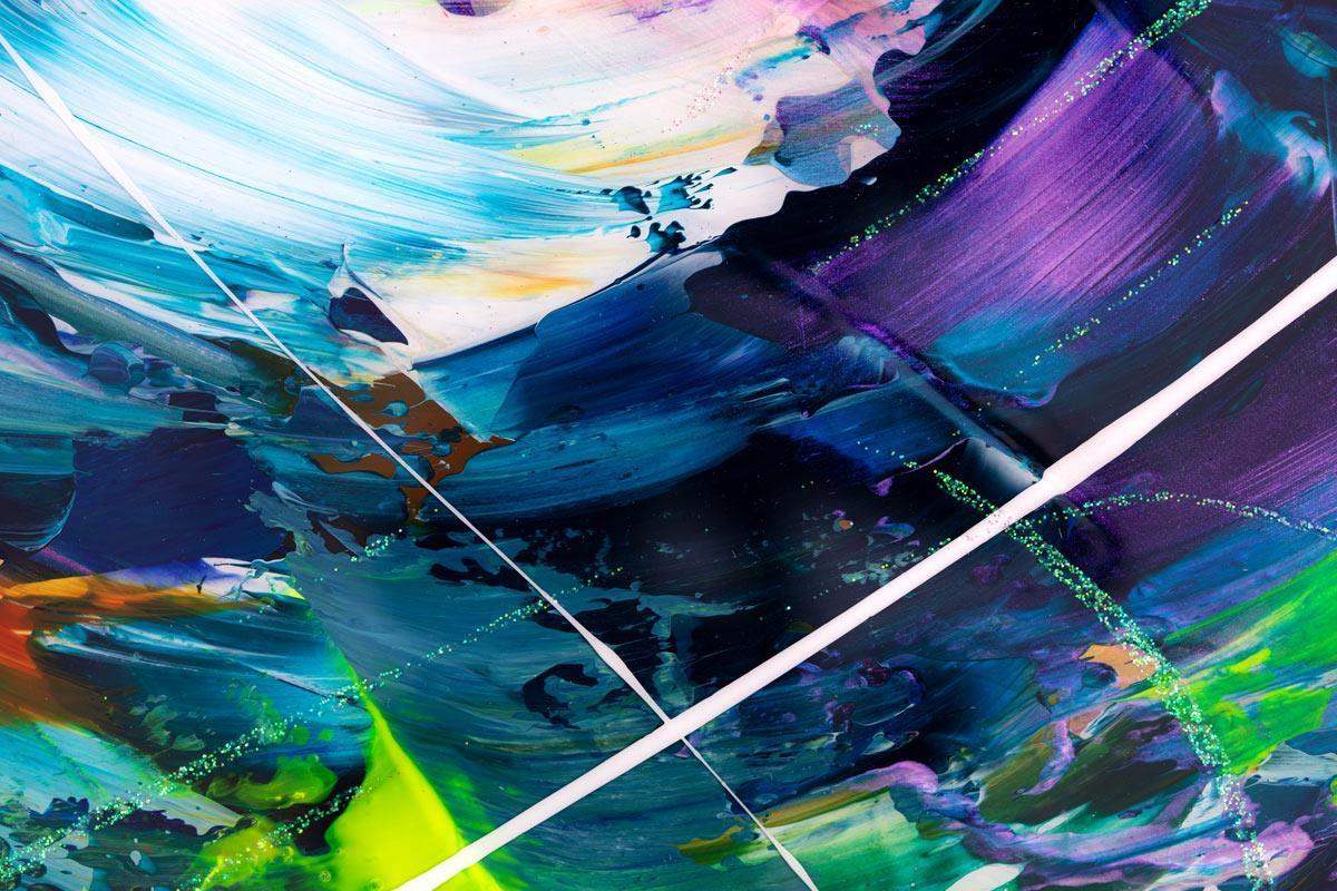 At The Finish Line - Original - SOLD by artist Rozanne Bell - Wyecliffe Galleries