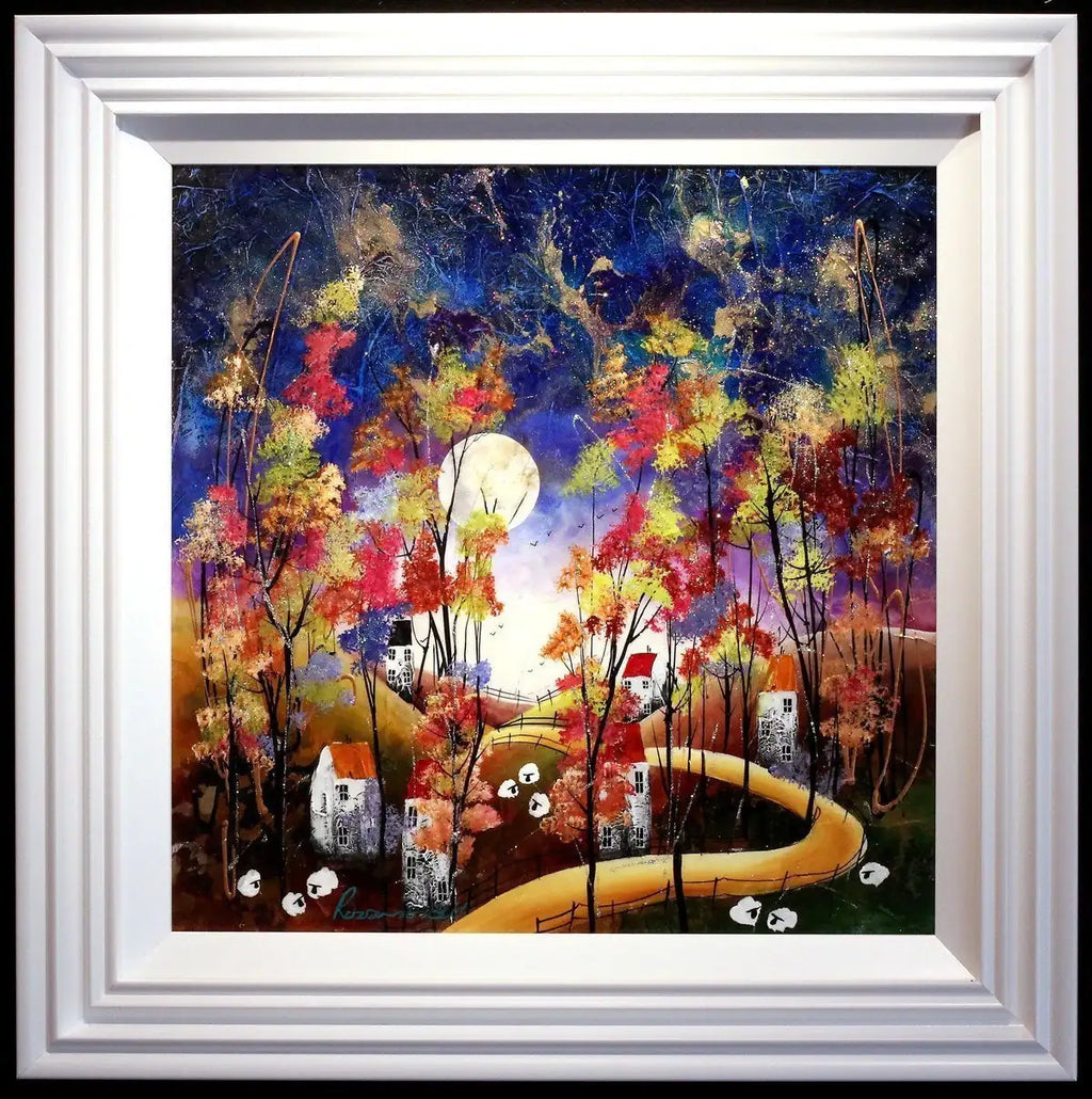 Autumn Colours I - Original - SOLD by artist Rozanne Bell - Wyecliffe Galleries