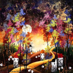 Autumn Colours II - Original -SOLD by artist Rozanne Bell - Wyecliffe Galleries