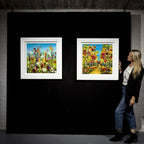 Autumn Walkway - Original - SOLD by artist Rozanne Bell - Wyecliffe Galleries