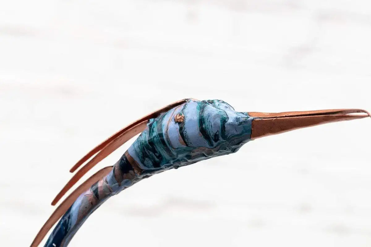 Axel - Original Sculpture -SOLD by artist Rozanne Bell - Wyecliffe Galleries