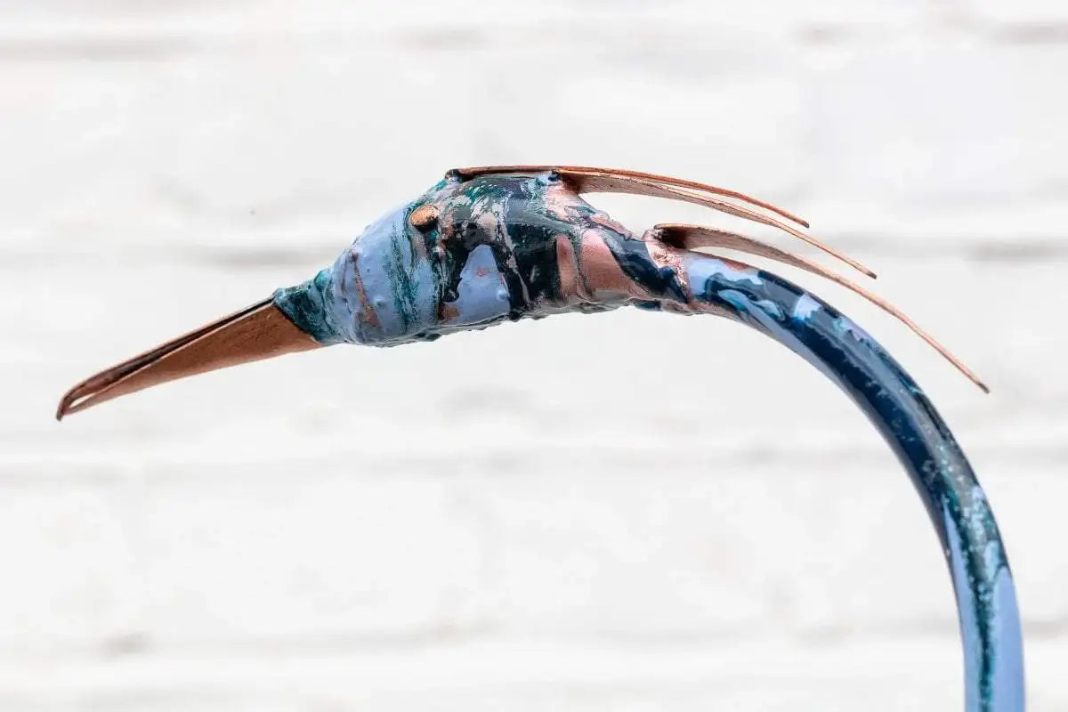 Axel - Original Sculpture -SOLD by artist Rozanne Bell - Wyecliffe Galleries