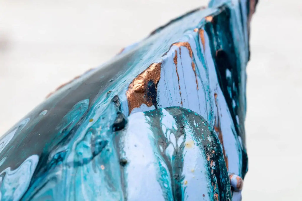 Axel - Original Sculpture -SOLD by artist Rozanne Bell - Wyecliffe Galleries